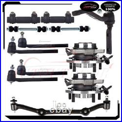 For 98-01 GMC Jimmy 12x Front Wheel Bearning Hub Center Link Sway Bar Steering
