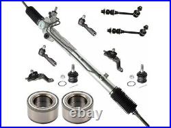 For Tundra Steering Rack Wheel Hub Ball Joint Tie Rod Sway Bar Link Kit 62419FH