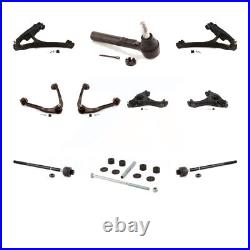 Front Control Arms And Lower Ball Joints Tie Rods Link Sway Bar Kit (10Pc) For