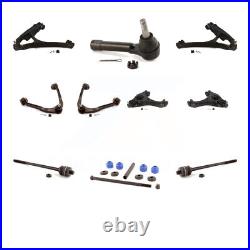 Front Control Arms And Lower Ball Joints Tie Rods Link Sway Bar Kit (10Pc) For