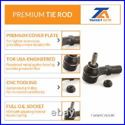 Front Control Arms Tie Rods Link Sway Bar Upper Ball Joints Kit (13Pc) For 1500