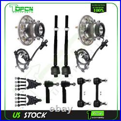 Front Lower Ball Joint Steering Tie Rod Wheel Hub Bearning For 04-06 GMC Canyon
