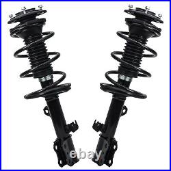 Front Steering Knuckles Wheel Hub Struts Sway Bars for 2003-2008 Toyota Corolla