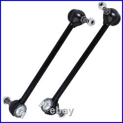 Front Steering Knuckles Wheel Hub Struts Sway Bars for 2006-2011 Ford Focus 2.0L