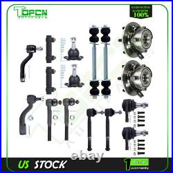 Front Steering Tie Rod End Ball Joint Sway Bar Wheel Hub Bearning For 1995 K1500