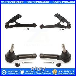 Front Suspension Control Arm Assembly Tie Rod End Kit For Chevrolet Silverado XL