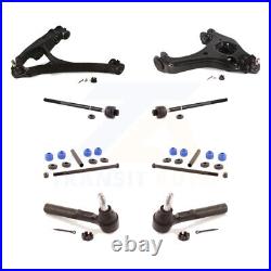 Front Suspension Control Arm Ball Joint Assembly Tie Rod End Link Kit (8Pc) For