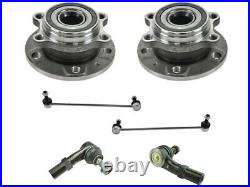 Front Wheel Hub Sway Bar Link Tie Rod Kit For 2006-2013 Audi A3 Quattro XQ618DS
