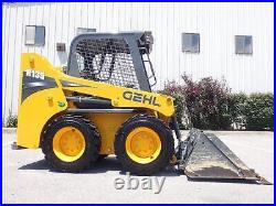 Gehl R135 Rubber Tire Skid Steer Loader With Bucket And Tooth Bar