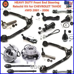 HEAVY DUTY Front End Steering Rebuild Kit for CHEVROLET TAHOE 4WD 2001 2006
