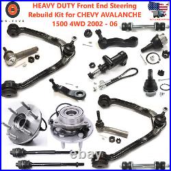 HEAVY DUTY Front End Steering Rebuild Kit for CHEVY AVALANCHE 1500 4WD 2002 06