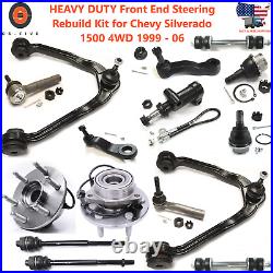 HEAVY DUTY Front End Steering Rebuild Kit for Chevy Silverado 1500 4WD 1999 06