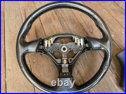 JDM Mark II JZX100 Late Kouki Tourer V Genuine leather Steering Wheel Used