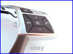 MERCEDES ML GL G W166 W463 BUTTON TRIM PANEL COVER WITH SWITCHES brown/chrome