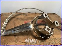 NOS Willys Jeep Steering Wheel Horn Bar & Ring Contact 63-72 Wagoneer Gladiator