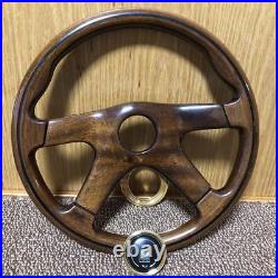 Old car steering wheel #QO7XRH