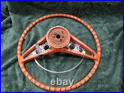 Original 1959 Impala Steering Wheel & Horn Ring Bar 59