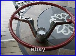Original Vtg OLDSMOBILE STARFIRE 1960 1961 1962 Steering Wheel Hot Rod Rat Olds