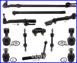 Outer Tie Rod Ends Drag Link For Ford F350 Super Duty Wide Track 4 Wheel Drive