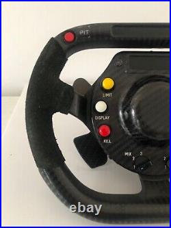 Race used steering wheel F1 1999 Supertec bar Jacques Villeneuve Ricardo