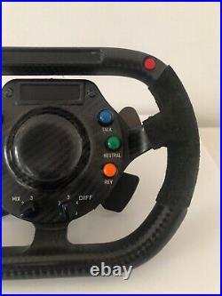 Race used steering wheel F1 1999 Supertec bar Jacques Villeneuve Ricardo