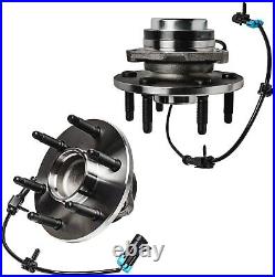 Rack and Pinion Front Upper & Lower Control Arm Wheel Hub Kit for Chevy GMC 2WD