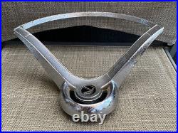 Rambler 1963-64 Amc Classic-orleans Genuine Chrome Steering Wheel Horn Bar