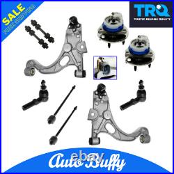 TRQ Control Arm Ball Joint Sway Bar Link Tie Rod End Wheel Hub Bearing of 10