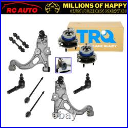 TRQ Control Arm Ball Joint Sway Bar Link Tie Rod End Wheel Hub Bearing of 10