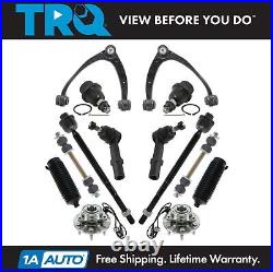 TRQ Front Steering Suspension Kit For 07-14 Cadillac Chevrolet GMC