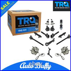 TRQ Steering Suspension Kit Ball Joint idler Pitman Arm Tie Rod Adjusting Sleeve