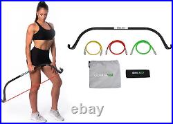 Travel Gorilla Bow Portable Home Gym Resistance Bands and Bar System for and Set