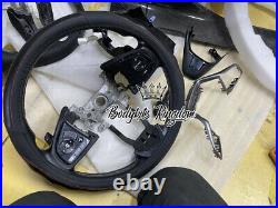 Type r FC FK Civic carbon fiber steering wheel bar bumper led lip kit spoiler
