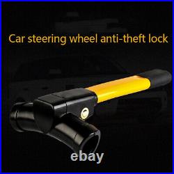 Universal Car Heavy Duty Steering Wheel Anti-Theft Lock Security Auto Lockcore