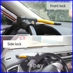 Van Car Steering Wheel Anti-Theft Lock Security Automatic Lockcore Solid Handle